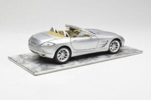 Mercedes SLR Vision Roadster Liquid Strieborný Maisto 1:18 B66963208 Kov – obrázok 3 z 8
