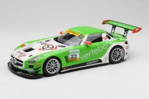 Mercedes AMG SLS C197 GT3 MS Racing #22 V. Sigacev / C. Stoll ADAC GT Masters 2011 Minichamps 1:18 151113102 Kov
