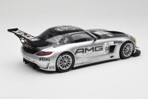 Mercedes AMG SLS C197 GT3 Team AMG China #96 M. Hakkinen / C. Cheng Zhuhai 6th 2011 Minichamps 1:18 151113196 Kov – obrázok 2 z 6