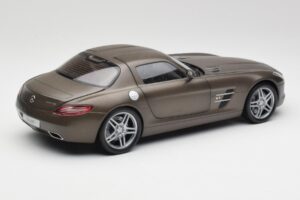 Mercedes SLS AMG C197 Monza Šedý Minichamps 1:18 B66960044 Kov – obrázok 3 z 8
