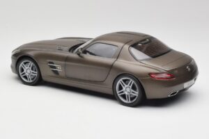 Mercedes SLS AMG C197 Monza Šedý Minichamps 1:18 B66960044 Kov – obrázok 7 z 8