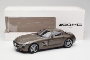 Mercedes SLS AMG C197 Monza Šedý Minichamps 1:18 B66960044 Kov – obrázok 8 z 8