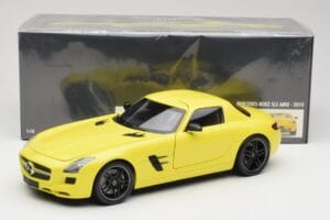 Mercedes SLS AMG C197 Žltý Minichamps 1:18 100039022 Kov – obrázok 8 z 8