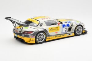 Mercedes SLS AMG GT3 #21 Rowe Racing Arnold / Roloff / Seyffarth / Jäger ADAC 24 Hours Nürburgring 2013 Minichamps 1:18 15113 – obrázok 2 z 6