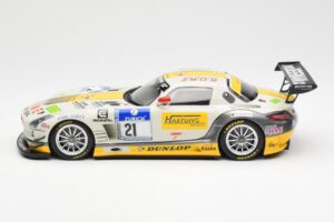 Mercedes SLS AMG GT3 #21 Rowe Racing Arnold / Roloff / Seyffarth / Jäger ADAC 24 Hours Nürburgring 2013 Minichamps 1:18 15113 – obrázok 3 z 6