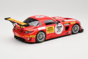 Mercedes SLS AMG GT3 #35 T. Heyer / T. Jager 24 Hours of Spa 2011 Minichamps 1:18 B66960196 Kov – obrázok 2 z 6