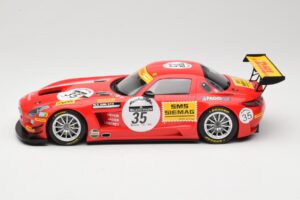 Mercedes SLS AMG GT3 #35 T. Heyer / T. Jager 24 Hours of Spa 2011 Minichamps 1:18 B66960196 Kov – obrázok 3 z 6
