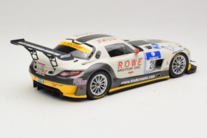 Mercedes SLS AMG GT3 #21 Rowe Racing M. Zehe / M. Hartung ADAC 24h Nurburgring 2012 Minichamps 1:18 151123121 Kov – obrázok 2 z 6