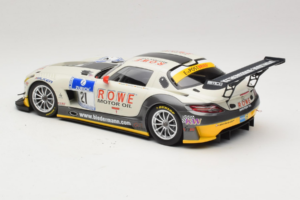 Mercedes SLS AMG GT3 #21 Rowe Racing M. Zehe / M. Hartung ADAC 24h Nurburgring 2012 Minichamps 1:18 151123121 Kov – obrázok 5 z 6