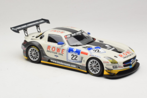 Mercedes SLS AMG GT3 #22 Rowe Racing R. Graf / M. Seyffarth ADAC 24h Nurburgring 2012 Minichamps 1:18 151123122 Kov – obrázok 4 z 6