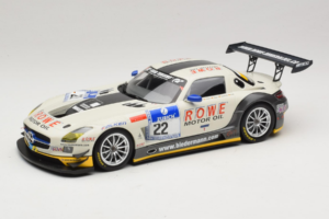 Mercedes SLS AMG GT3 #22 Rowe Racing R. Graf / M. Seyffarth ADAC 24h Nurburgring 2012 Minichamps 1:18 151123122 Kov