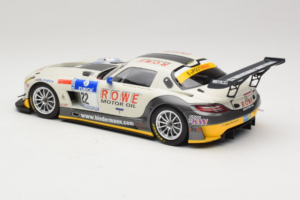Mercedes SLS AMG GT3 #22 Rowe Racing R. Graf / M. Seyffarth ADAC 24h Nurburgring 2012 Minichamps 1:18 151123122 Kov – obrázok 5 z 6