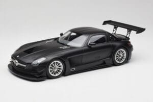 Mercedes SLS AMG GT3 C197 Street Mat Čierny Minichamps 1:18 151113101 Kov