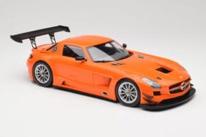 Mercedes SLS AMG GT3 C197 Street Oranžový Minichamps 1:18 151113105 Kov – obrázok 4 z 6