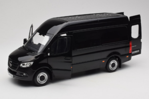 Mercedes Sprinter Čierny Norev 1:18 183041 Kov – obrázok 2 z 8