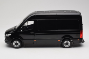 Mercedes Sprinter Čierny Norev 1:18 183041 Kov – obrázok 4 z 8