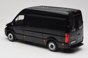 Mercedes Sprinter Čierny Norev 1:18 183041 Kov – obrázok 7 z 8