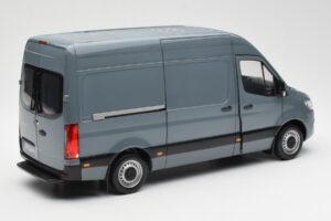 Mercedes Sprinter W907 Modro-Šedá Norev 1:18 183423 Kov – obrázok 3 z 7