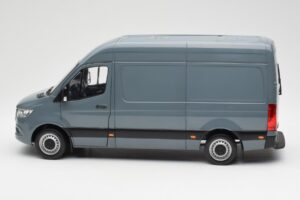 Mercedes Sprinter W907 Modro-Šedá Norev 1:18 183423 Kov – obrázok 4 z 7