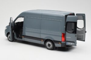 Mercedes Sprinter W907 Modro-Šedá Norev 1:18 183423 Kov – obrázok 5 z 7