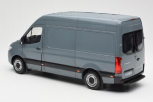 Mercedes Sprinter W907 Modro-Šedá Norev 1:18 183423 Kov – obrázok 6 z 7