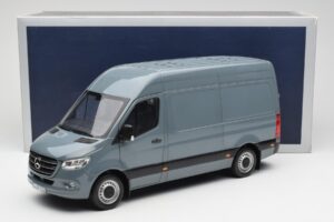 Mercedes Sprinter W907 Modro-Šedá Norev 1:18 183423 Kov – obrázok 7 z 7