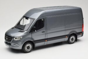 Mercedes Sprinter W907 Dodávka Selenite Grey Metallic Norev 1:18 B66004163 Kov
