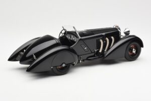 Mercedes SSK Trossi The Black Prince CMC 1:18 M-225 Kov – obrázok 2 z 6