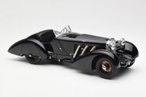 Mercedes SSK Trossi The Black Prince CMC 1:18 M-225 Kov – obrázok 4 z 6