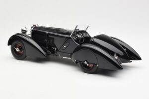 Mercedes SSK Trossi The Black Prince CMC 1:18 M-225 Kov – obrázok 5 z 6