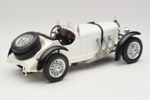 Mercedes SSK Biely Bburago 1:18 3009-P3 Kov – obrázok 2 z 6