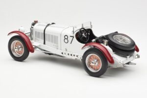 Mercedes SSKL R. Caracciola / W. Sebastian Mille Miglia Winner 1931 CMC 1:18 M-055 Kov – obrázok 5 z 6