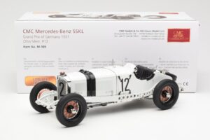 Mercedes SSKL #12 O. Merz German GP 1931 CMC 1:18 M-189 Kov – obrázok 6 z 6