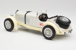 Mercedes SSKL Biely & Krémový Bburago 1:18 3002-M1 Kov – obrázok 5 z 6