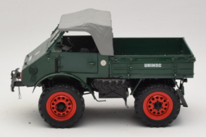 Mercedes Unimog 401 Zelený Schuco 1:18 135 Kov – obrázok 4 z 8