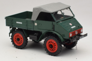 Mercedes Unimog 401 Zelený Schuco 1:18 135 Kov – obrázok 6 z 8