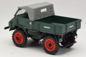 Mercedes Unimog 401 Zelený Schuco 1:18 135 Kov – obrázok 7 z 8