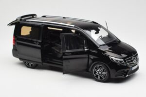 Mercedes V-Class W447 AMG Line Čierny Norev 1:18 183860 Kov – obrázok 2 z 6