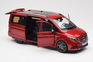 Mercedes V-Class W447 Designo Hyacinth Červený Metalíza Norev 1:18 B66004166 Kov – obrázok 4 z 7