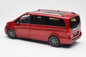 Mercedes V-Class W447 Designo Hyacinth Červený Metalíza Norev 1:18 B66004166 Kov – obrázok 6 z 7