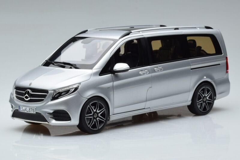 Mercedes V-Class V260 AMG Line Strieborný Norev 1:18 183871 Kov