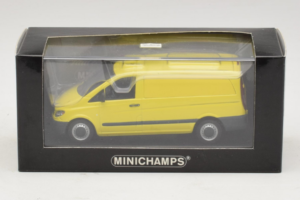 Mercedes Vito Kastenwagen Žltý Minichamps 1:43 400032260 Kov – obrázok 4 z 4