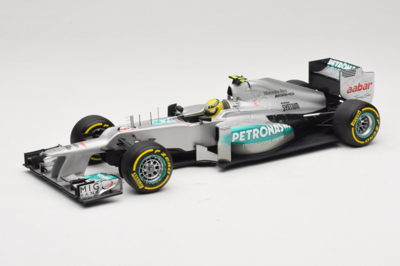 Mercedes W03 #8 N. Rosberg Mercedes AMG Petronas 2012 Minichamps 1:18 110120008 Kov