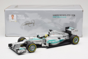 Mercedes W04 #9 N. Rosberg Mercedes AMG Petronas Showcar 2013 Minichamps 1:18 110130079 Kov – obrázok 7 z 7