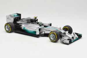 Mercedes W05 #6 N. Rosberg Mercedes AMG Petronas Abu Dhabi Grand Prix 2014 Minichamps 1:18 110140406 Kov – obrázok 4 z 7
