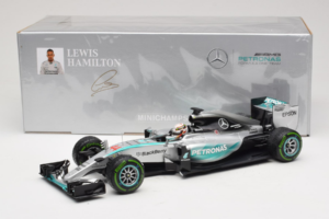 Mercedes W06 #44 L. Hamilton Mercedes AMG Petronas United States Grand Prix Winner World Champion 2015 Minichamps 1:18 110150 – obrázok 7 z 7