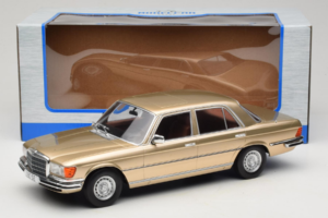 Mercedes W116 Metallic Beige MCG 1:18 MCG18550 Kov – obrázok 6 z 6