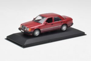 Mercedes 300D W124 Červený Minichamps 1:43 3209 Kov – obrázok 2 z 4