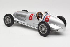 Mercedes W125 #6 Daimler-Benz AG R. Caracciola 2nd Place Eifel Race Nurburgring 1937 Minichamps 1:18 155373106 Kov – obrázok 5 z 6