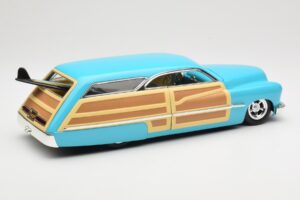 Mercury Merc Woodie Modrý Hot Wheels 1:18 27806 Kov – obrázok 3 z 8